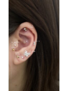 シャルム(Charme)/大人気★耳つぼジュエリー