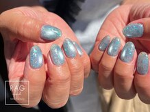 ラグ ネイル(RAG nail)/まだまだ夏ネイルでキラキラ