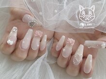 フロル(FLOR)/大人女子ネイル　ワンホンネイル