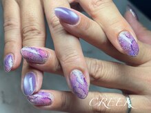 クリーク(CREEK)/パープルステンドグラス