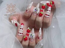 ウメネイルスタジオ(UME NAIL STUDIO)/長さだしやり放題×つけ放題
