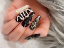 ネイルブラックシー デコ電ショップ クリスタルシー(BLACK SEA Shop Crystal Sea)/和