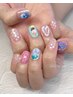 【satsuki限定】好き全開ネイル¥7,500~¥10,000