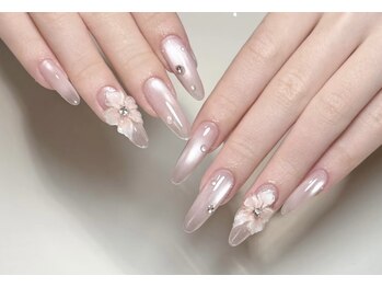 ユーユービューティネイル 上野御徒町店(UU Beauty&Nail)の写真/【チップ長さ出し7980】★スカルプ・長さだし専門店★美フォルム★[上野/上野御徒町/スカルプ/長さだし]