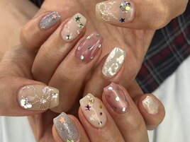 トレンドデザインネイル♪