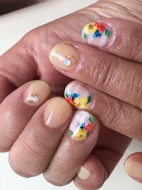 フラワーネイル