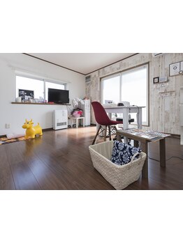 お子様同伴OKのサロン