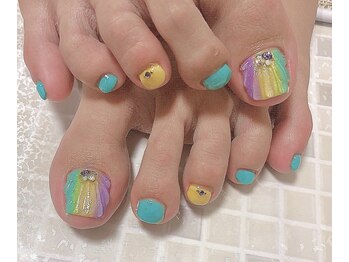 ココ ネイル(Coco Nail)/マーメイドnail