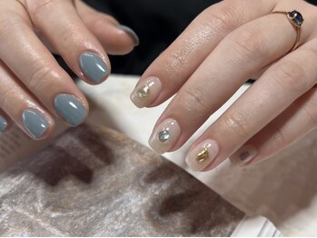 ブランネイル(blanc nail)の写真/洗練されたデザインで指先から印象UP☆気さくなオーナーによる丁寧なカウンセリングでネイル初心者さんも◎