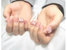 ヤシネイル(Yashi Nail)/ゴージャス持込　チークリボン