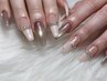 【Hand】チップ長さだし10本◎アートやり放題☆パーツつけ放題