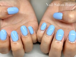 ブルーネイル/ワンカラー