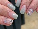 3)6000円 ニュアンスネイル0703b