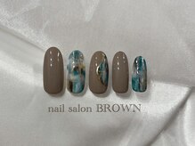 ブラウン アンド ココル(BROWN&cocoru)/定額¥7,700　（M9-2）