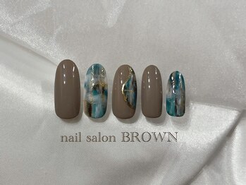 ブラウン アンド ココル(BROWN&cocoru)/定額¥7,700　（M9-2）