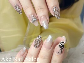 チェック/リボン／ラメ