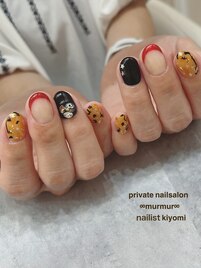 ハロウィンネイル