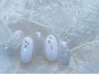 モグネイル(Mogunail)/7.8月定額B マーメイドネイル