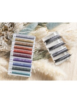 エクステの種類が豊富