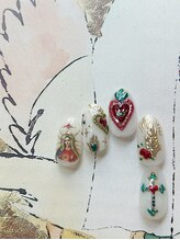 アトリエループ(atelier Loop by shiho)/shihoクリスマス手描きアート