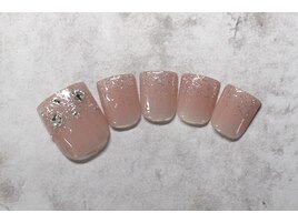 6000円　フットネイル