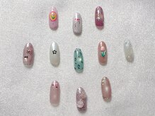 シェリーピンク(cherie pink)/2本アート