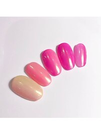 縦グラデーションネイル