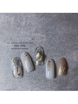 ネイルサロンクリアヴィラ(nail salon clear villa)/nuance designコース￥9990