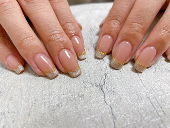 キキネイル 二子玉川(kikinail)/マグネットフレンチネイル