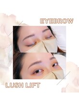 ミュー(professional beauty salon MYU)/眉とまつ毛のセットが人気！！