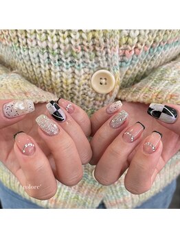 コロレ(colore')/色々詰め込みネイル♪