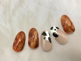 【定額】牛柄ネイル マグネット