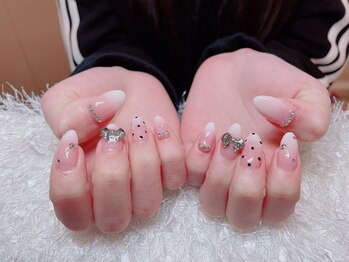 レアネイル 新宿(le'a nail)/ベイビーブーマーネイル