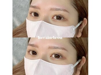 ロレインブロウ 一宮店/まつ毛パーマ×美眉