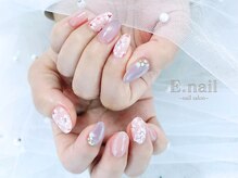 イーネイル 池下店(E.nail)/お任せ上品桜ネイル
