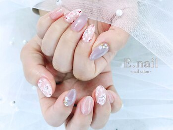 イーネイル 池下店(E.nail)/お任せ上品桜ネイル