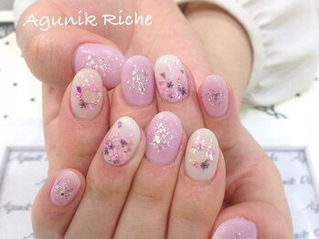アグニークリッシェ(Agunik Riche)/【桜ネイル】