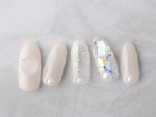 ネイルプラザ 河原町OPA店(NAIL PLAZA)/ぷっくりクリアネイル