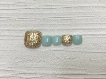 ルチア ネイルアンドアイラッシュ 元今泉店(Lucia)/フット定額　オフ込￥9100