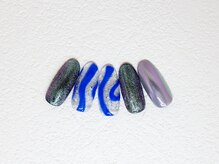 ティーエヌ 名古屋矢場町店/デザインネイル￥6980