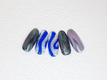 ティーエヌ 名古屋矢場町店/デザインネイル¥6980