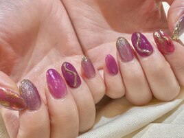 紫×シルバー★