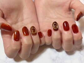 べっ甲風ワンカラー☆