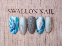 スワロンネイル(SWALLON NAIL)/５・６月定額ネイル