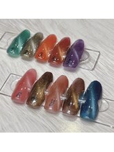 キューセブンネイルラウンジ 与野店(Q7 Nail Lounge)/HP限定マグネットワンカラー
