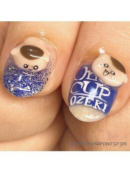 エム(M)/キャラクターネイル☆