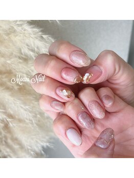 モアニネイル 岡山駅前(Moani Nail)/持ち込みニュアンス放題￥9,500