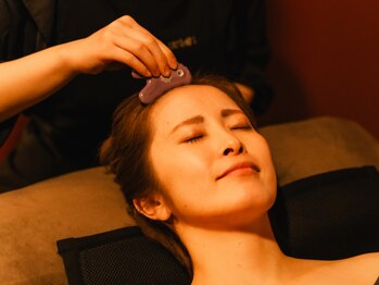 130°の癒し 山形本店の写真/《SNSで話題のかっさヘッドスパ&無重力ヘッドスパ★小顔・たるみ改善も叶う極上の頭筋膜リリース体験！》