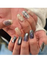 アンネ 千葉中央店(ANNE)/grayish blue nuance