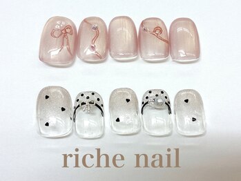 リッシュネイル 新百合ヶ丘店(riche nail)/トレンドデザインコース